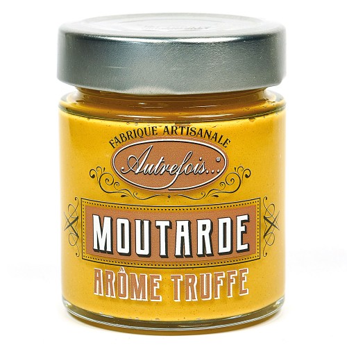 Moutarde à la Truffe - Moutarde aromatisée - Pot de 130 g