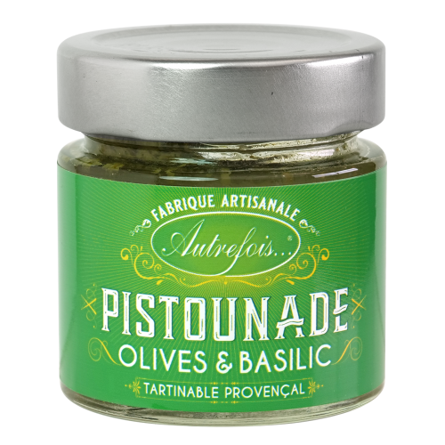 Pistounade : Olives & Basilic