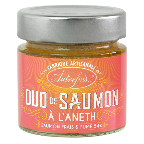 Duo de saumon à l'aneth