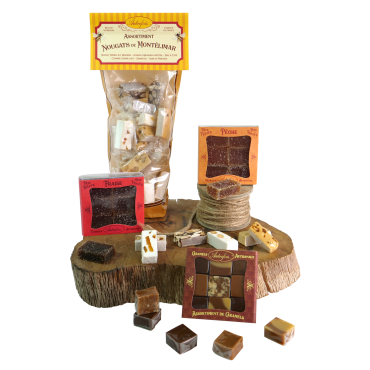 Coffret Pâtes de Fruits, Caramels & Nougats